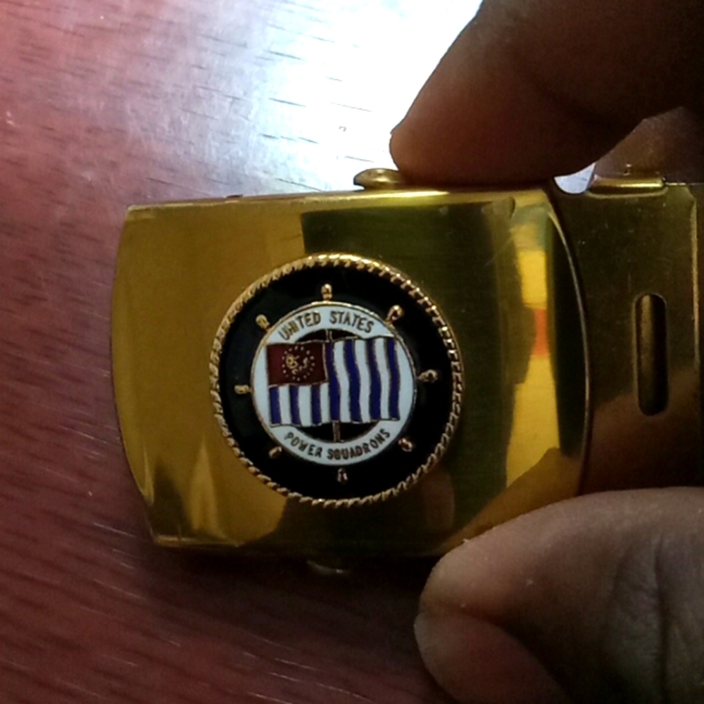 United States Power Squadron Belt buckle